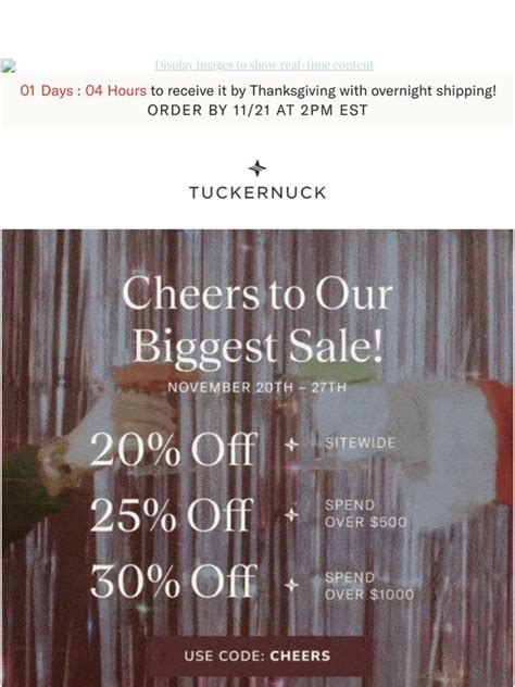 tnuck 20 off sale.